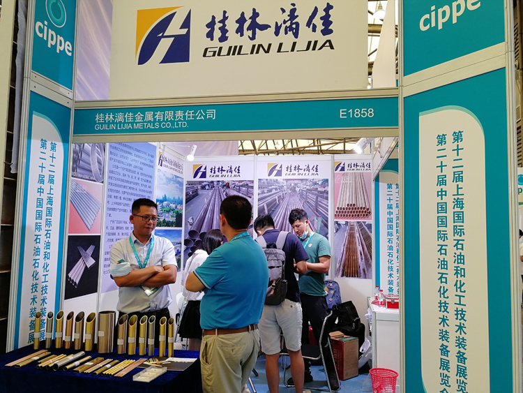 桂林漓佳參與上海國際石油和化工技術裝備展覽會