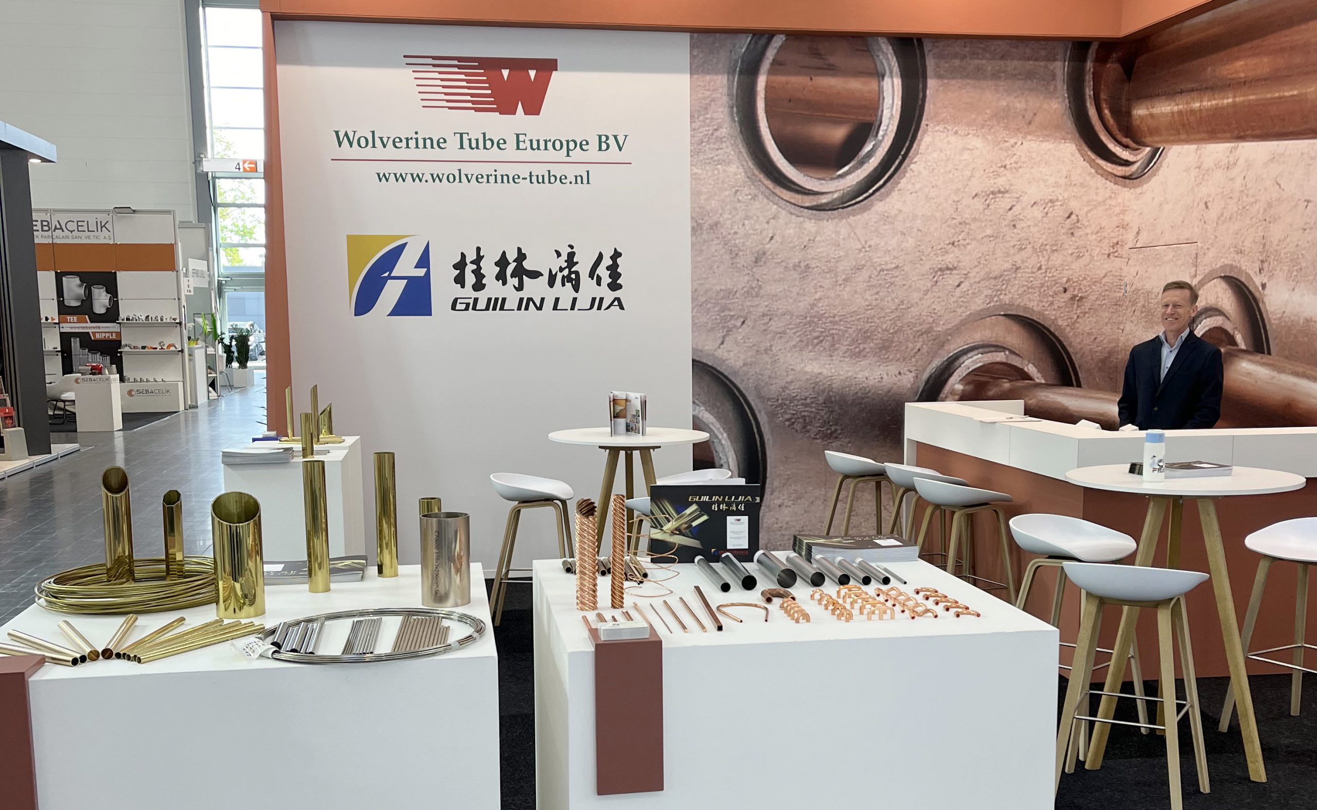 桂林漓佳產(chǎn)品亮相德國杜塞爾多夫2024年國際管線材展