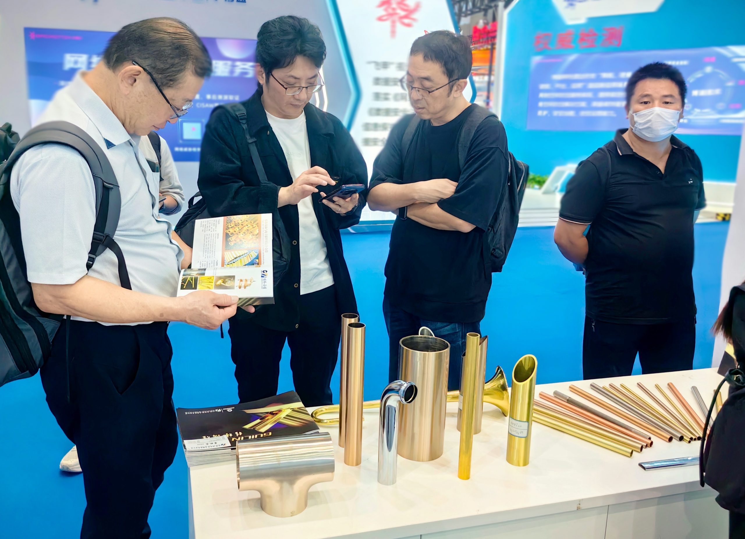 桂林漓佳公司攜高性能銅合金管材亮相第二十六屆中國(guó)國(guó)際高新技術(shù)成果交易會(huì)